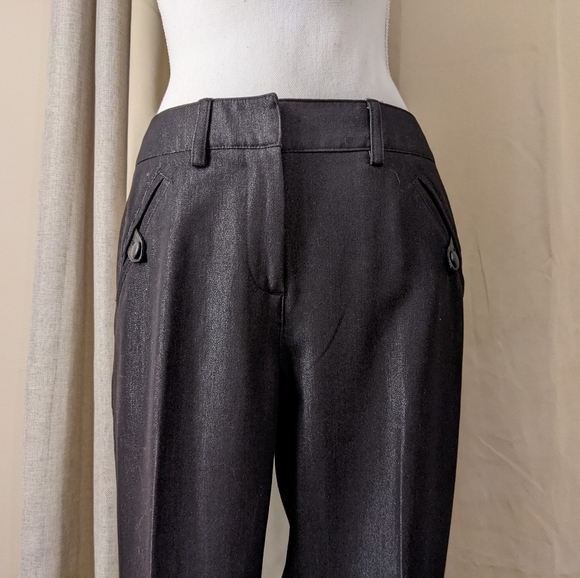 Luxe Grey Trouser Dress Pants - Picture 4 of 10